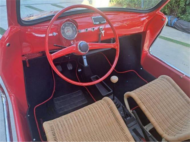 1968 fiat 500 in cadillac, michigan