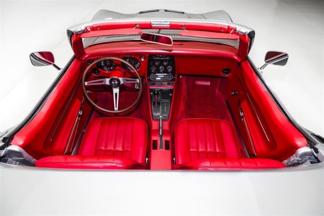 1968 chevrolet corvette 427/390 big block roadster automatic convertible