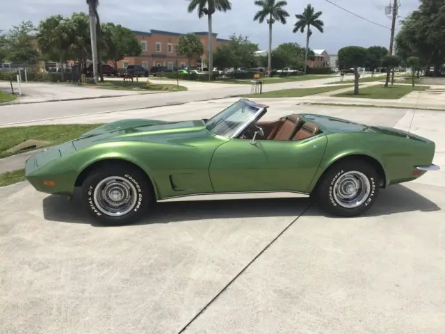 1973 chevrolet corvette convertible l82 4-speed