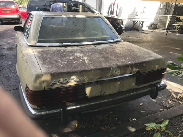 ~ no reserve ~ 1973 mercedes-benz 450sl~ hard top ~ florida ~ no reserve ~