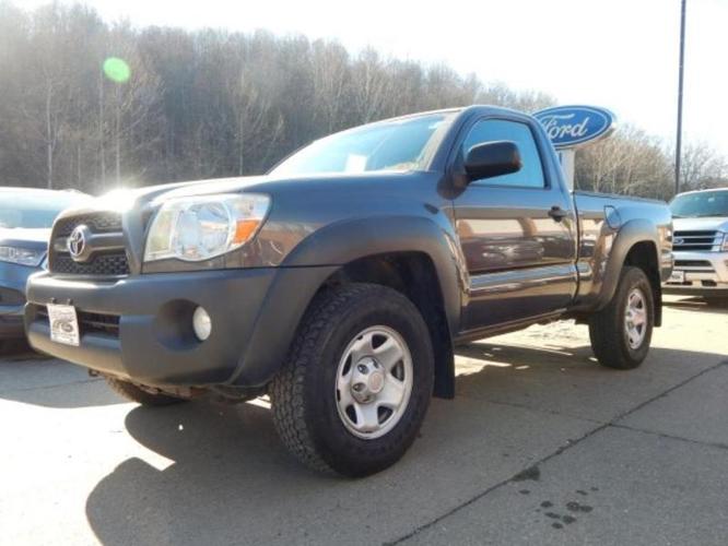 2011 toyota tacoma base 4x4 base 2dr regular cab 6.1 ft sb 5m for sale in spencer, west virginia