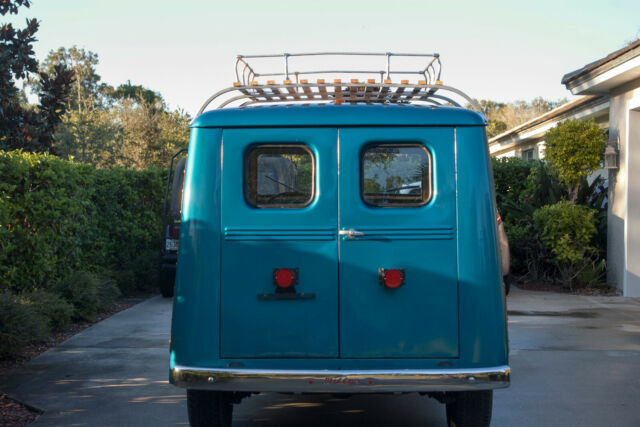 1962 willy's utility wagon, original 226 hurricane engine, frame & body - rare!!