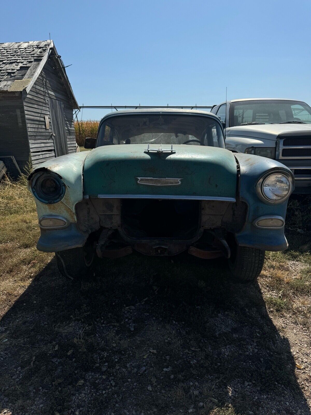 1955 chevrolet nomad 2dr post