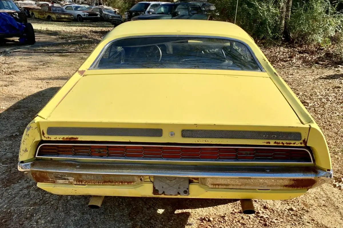 1970 ford torino gt yellow rwd automatic