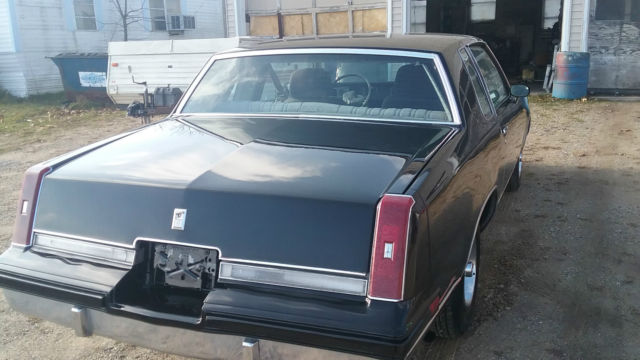 1984 oldsmobile cutlass supreme 455 v8 turbo 400 tranny black rear wheel drive