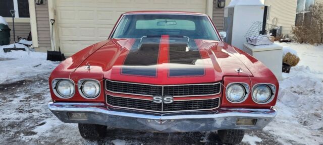 1970 chevrolet chevelle ss coupe red rwd automatic ss 454 ls5