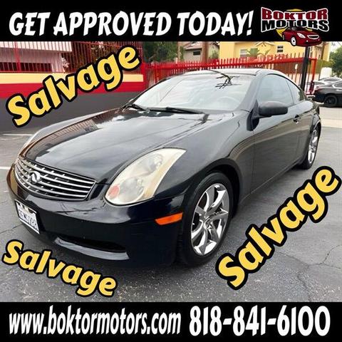 2003 infiniti g35 sports coupe