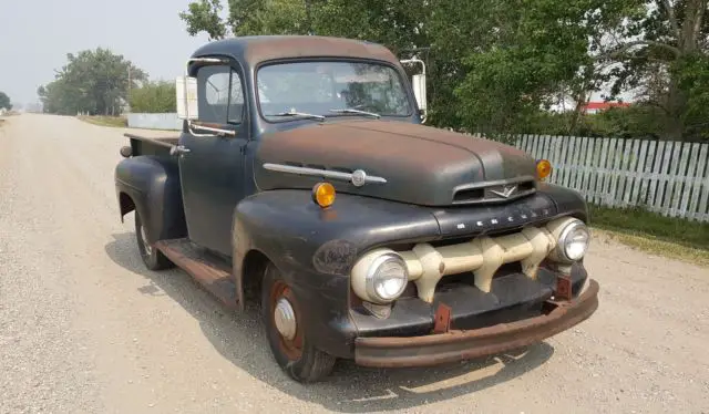 1952 mercury m1 ford f1 half ton short bed flathead v8 barn find no reserve