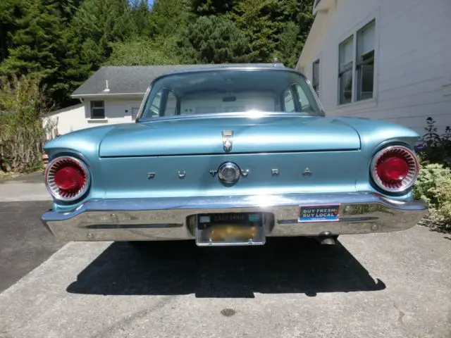 1962 ford falcon futura 2 door 62 aqua automatic i6
