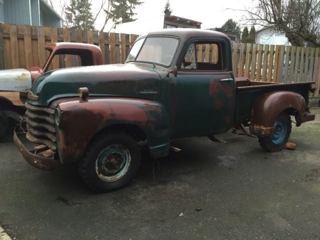 1953 chevy truck short bed 1947 1948 1949 1950 1951 1952 rat rod