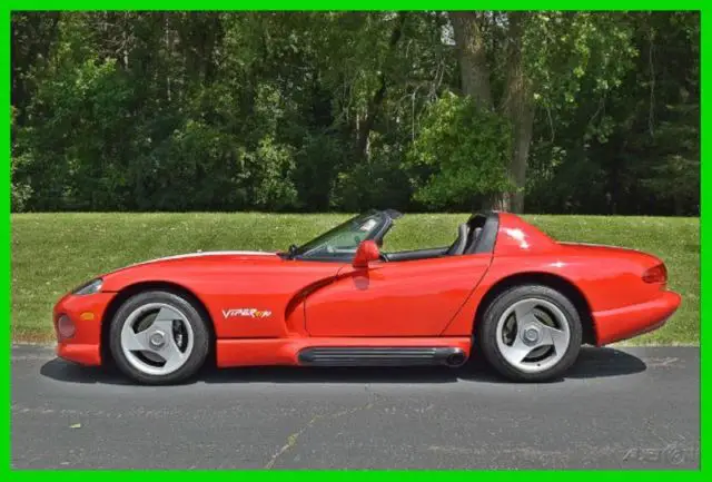 1994 dodge viper rt/10 8.0 v10, 6 spd, 21k miles, hard top, soft top