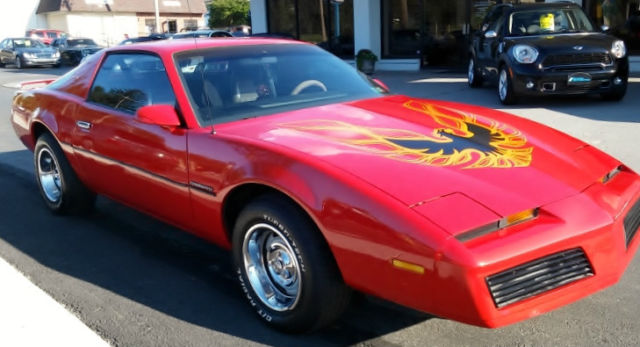 1983 pontiac firebird - fun red holiday gift