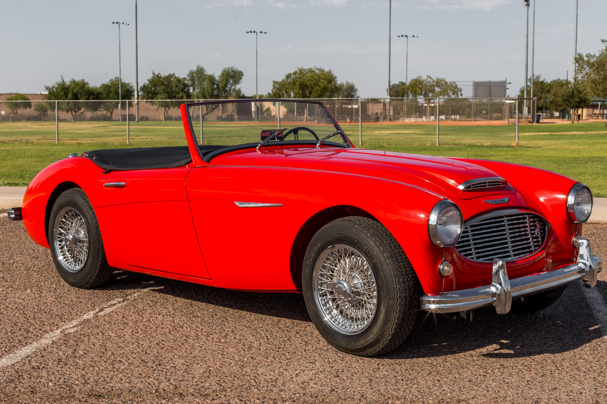 1958 austin-healey 100-6 bn4 4-seat roadster