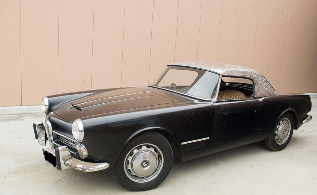 1959 alfa romeo 2000 spider - matching numbers