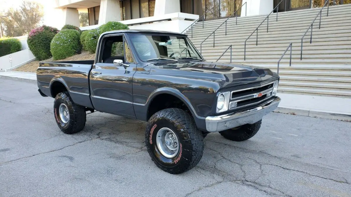 1967 chevrolet k10 4x4 truck shortbed 454ci th350 auto lifted w/ 33" tires
