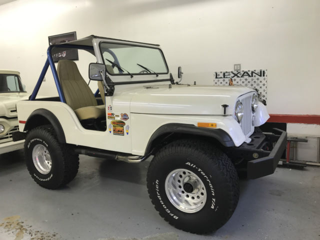 1980 jeep wrangler 350 chevy v8 - 4 speed - frame off restoration - must see!!!