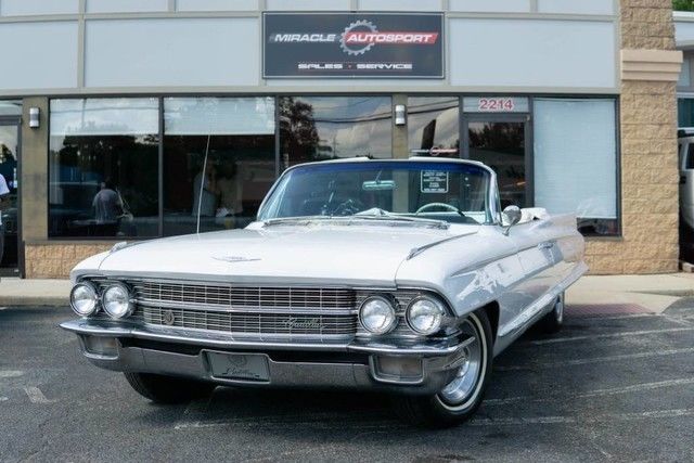 1962 cadillac 62 series 55578 miles convertible automatic