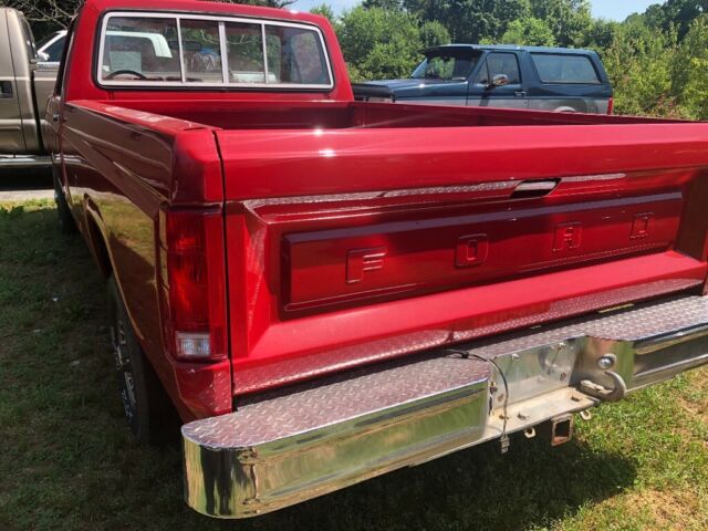 1981 ford f-150 reg cab 4wd 50500 miles, new paint
