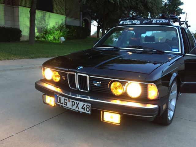 1986 bmw 735i 4 door super clean clean title clean car fax