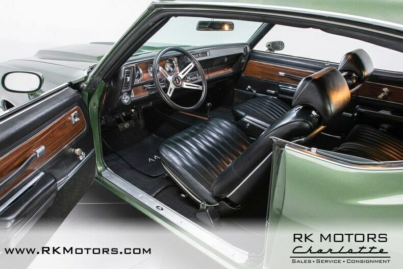 1972 oldsmobile cutlass dark green hardtop 350 v8 3 speed automatic
