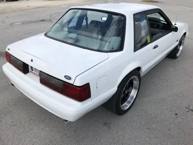 clean foxbody mustang 5.0 lx notchback