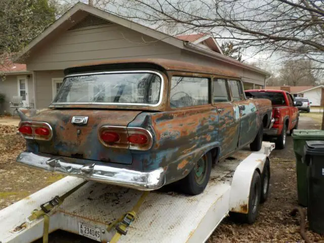 1958 ford fairlane ranch wagon, station wagon