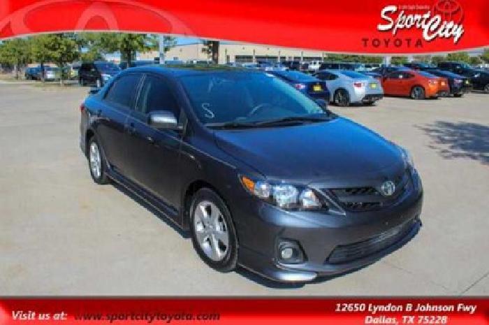 2011 toyota corolla s in dallas, tx