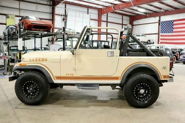 1983 jeep cj-7 laredo 169425 miles jamaican beige jeep 4.2l i6 5-speed manual
