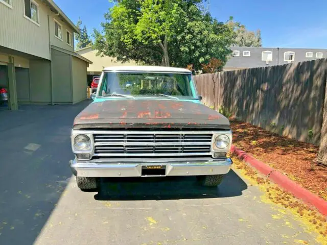 1969 ford f-250 pickup rat rod