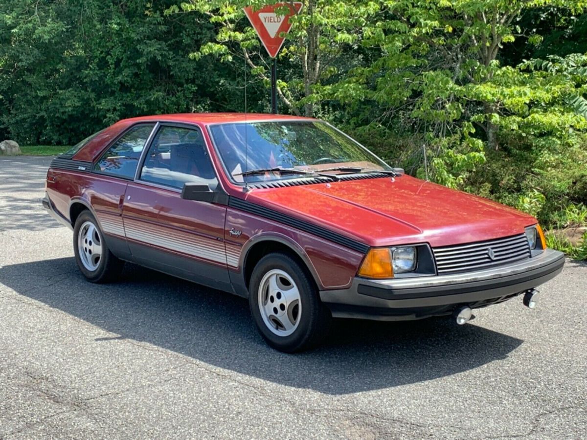 1984 renault fuego 2.2l engine manual transmission great driver no reserve