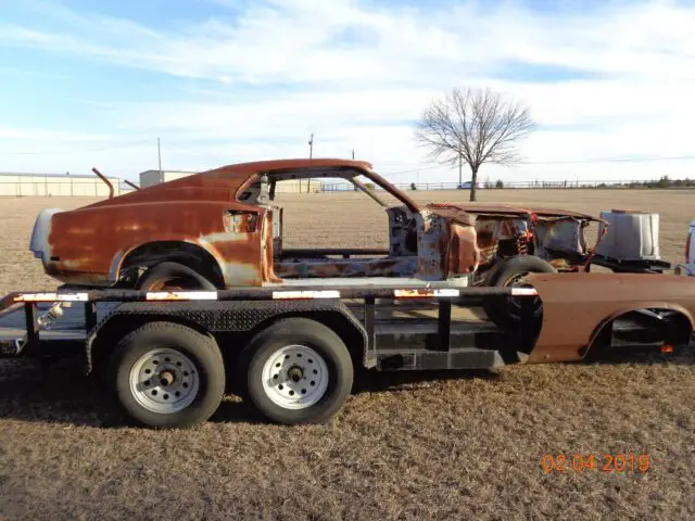 1969 ford mustang fastback roller project barn find clean title