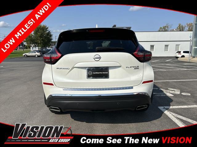2023 nissan murano platinum intelligent awd