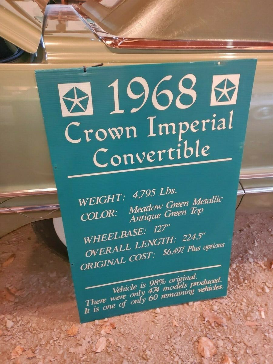 1968 imperial convertible