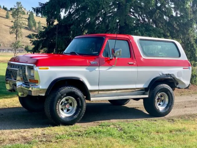 1979 ford bronco 4x4 custom 351v8, auto no reserve