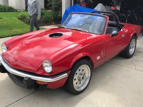 1974 triumph spitfire w/ chevy v8 engine & ford 9 inch rear end
