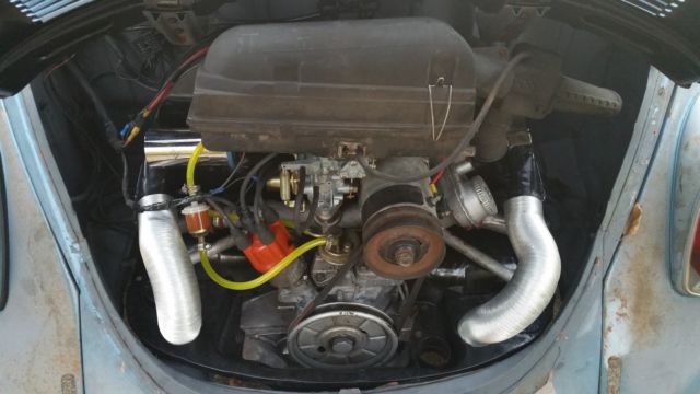 1972 vw beetle . lots of new parts !!