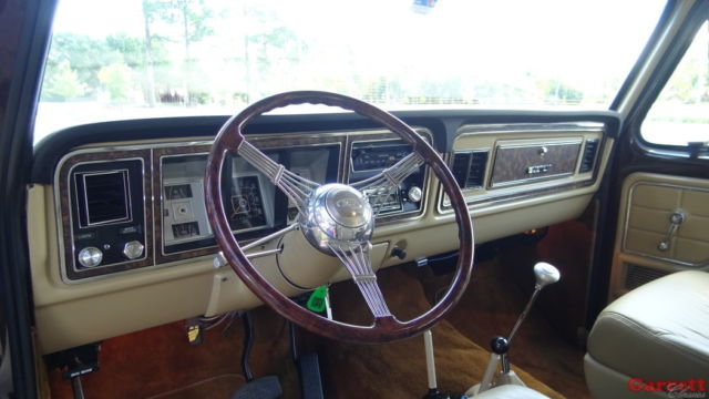 1979 ford bronco custom 4x4 classic suv 351 windsor v8 & overdrive - restored