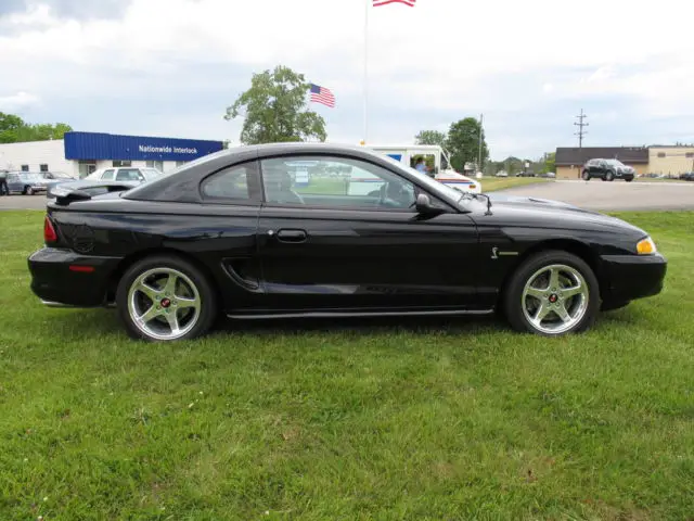 1994 mustang cobra svt 5.0 5 speed manual only 40,045 miles! black with black