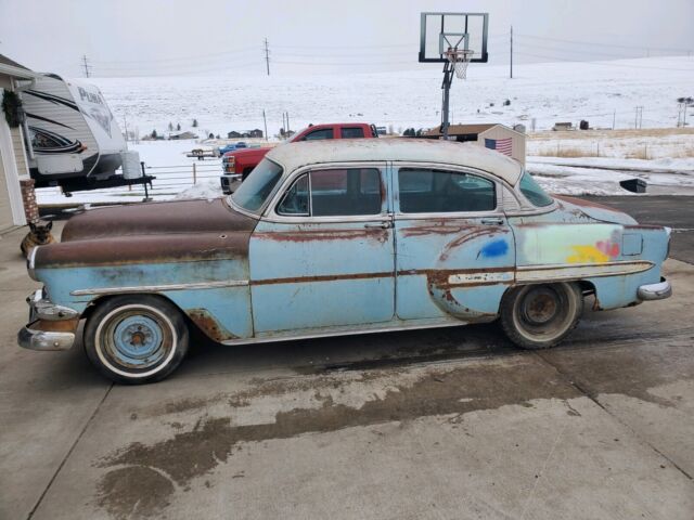 1954 chevrolet bel air no reserve! does not run. very cool all original complete