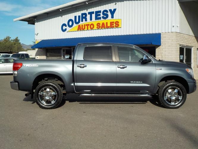 used 2008 toyota tundra 4x4 crewmax limited cottonwood, az 86326 for sale in cottonwood, arizona