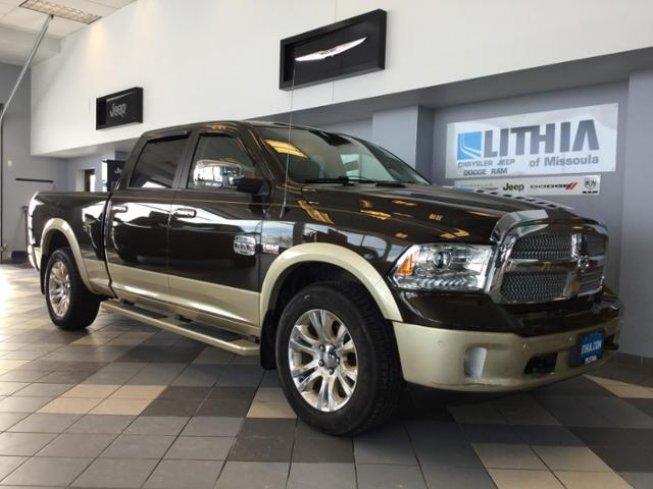 2014 ram 1500 4x4 crew cab longhorn for sale in missoula, montana