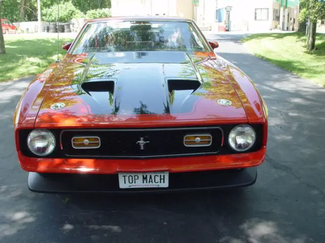 1972 ford mach 1 mustang â€“ 14,800 original miles -top mach!