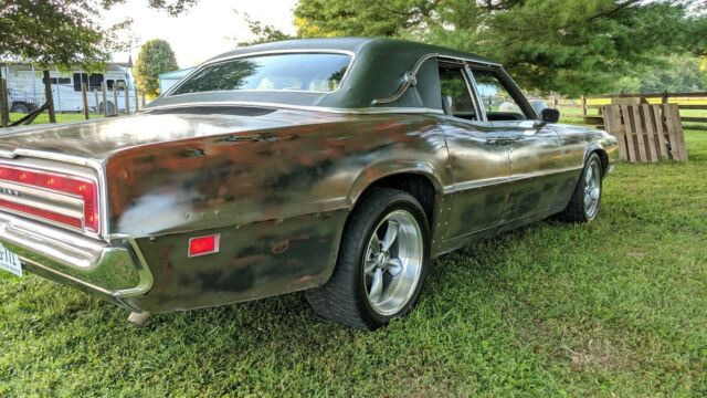 lowered, one of a kind metal militia type sedan, suicide doors, 51000 orginal