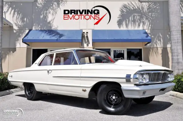1964 ford galaxie custom 500 76816 miles white coupe 427 v8 manual