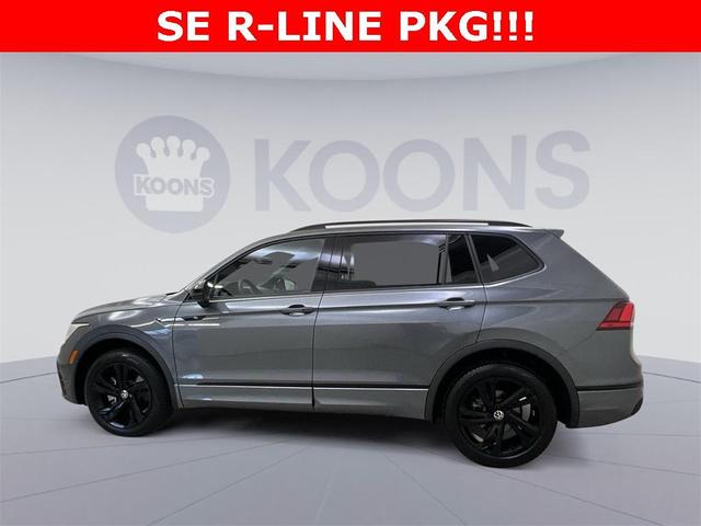 2024 volkswagen tiguan 2.0t se r-line black
