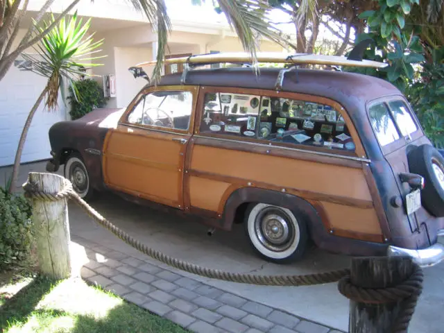 1950 ford woodie woody 302 & c4 trans