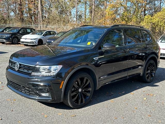2020 volkswagen tiguan 2.0t se r-line black