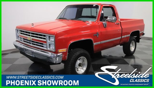 1982 chevrolet k10 k-10 4x4 pickup truck 1982 k-10 4x4 used 5l v8 16v automatic