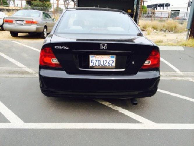 2002 honda civic 5sp in chino, ca
