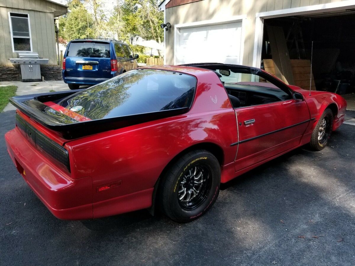 1988 pontiac firebird coupe red rwd automatic trans am